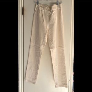 White jeans by Soft Surroundings